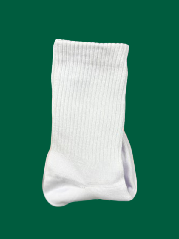 Producto - MEDIA 3/4 BLANCA LISA