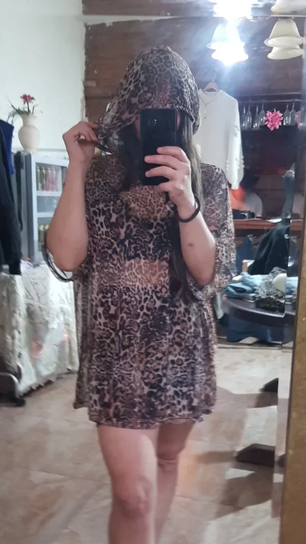 Producto - REMERÓN VESTIDO CAPUCHA