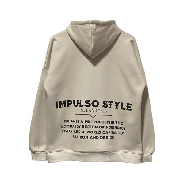 Producto - Buzo Oversize Milán Gris