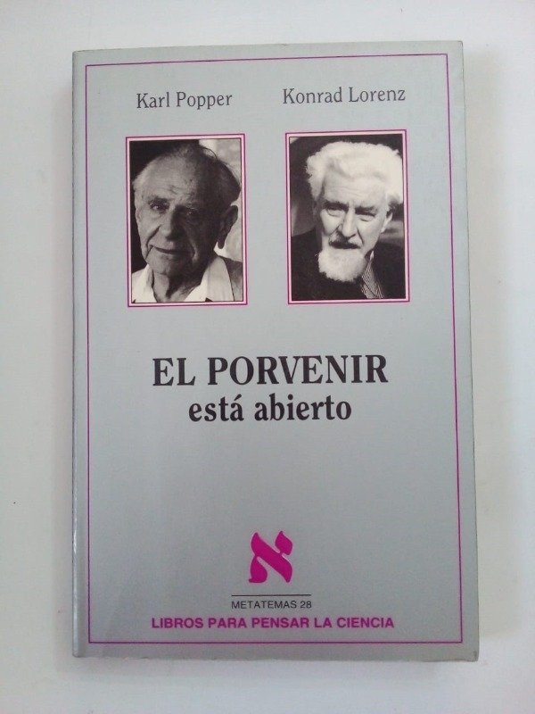 Producto - El porvenir está abierto - Popper Lorenz - Tusquets 1995 - Metatemas #28