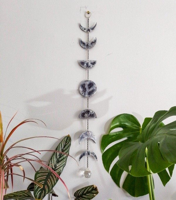 Producto - Colgante vertical lunar 'Suncatcher'