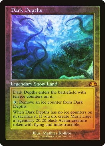 Producto - Dark Depths (Retro Frame Foil)
