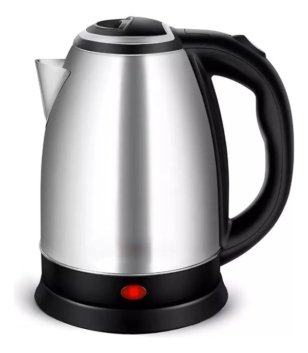 Producto - Pava Eléctrica 2l Corte Automático Acero Inoxidable Plateado