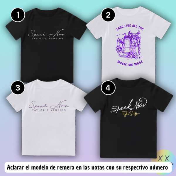 Producto - Baby Tee Taylor Swift #3 (varios modelos)