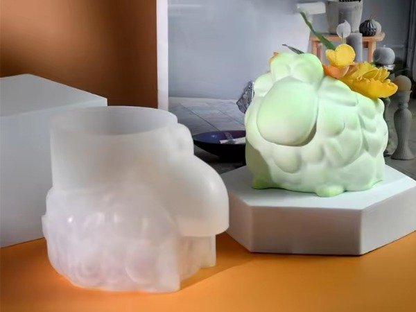 Producto - MOLDE MACETA OVEJA LANUDA