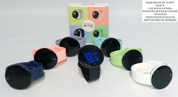 Producto - RELOJ SMART WATCH D20 - REDONDO - - - -