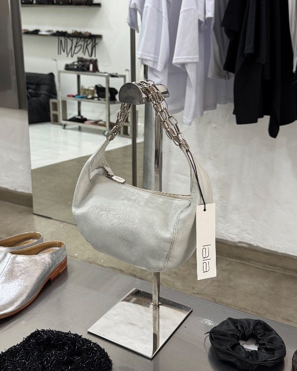 Producto - shoulderbag leather white
