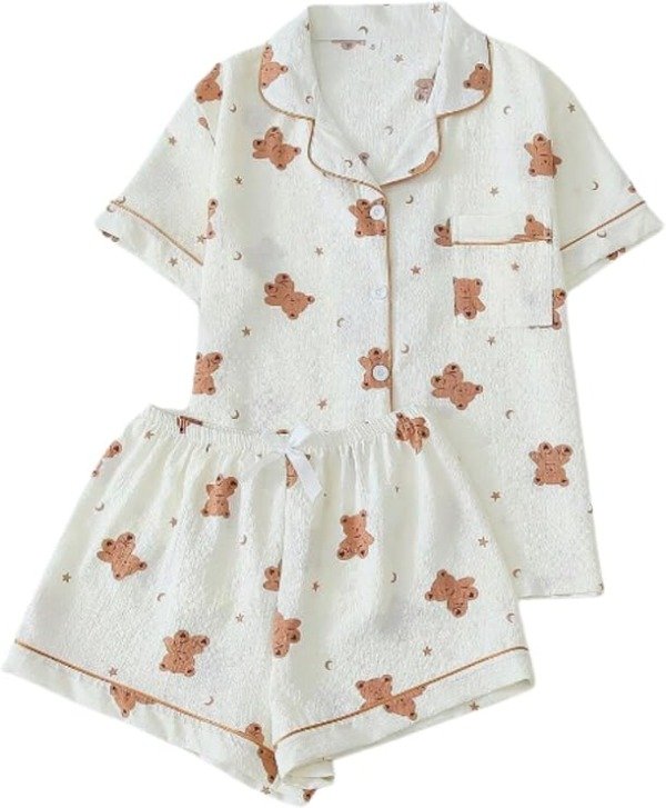 Producto - Conjunto de pijama de 2 piezas White Bear - 5