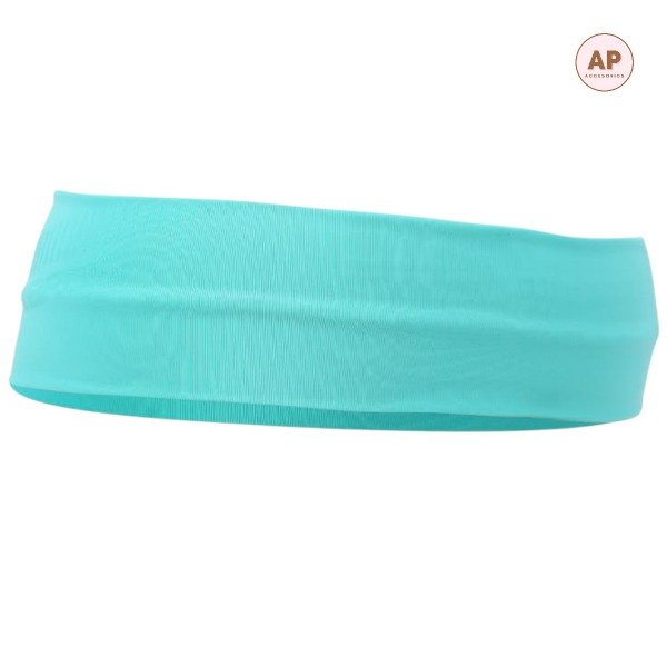 Producto - VINCHA DE TELA VERDE AGUA - AC2612