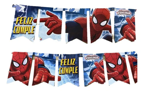 Producto - Banderin Spiderman
