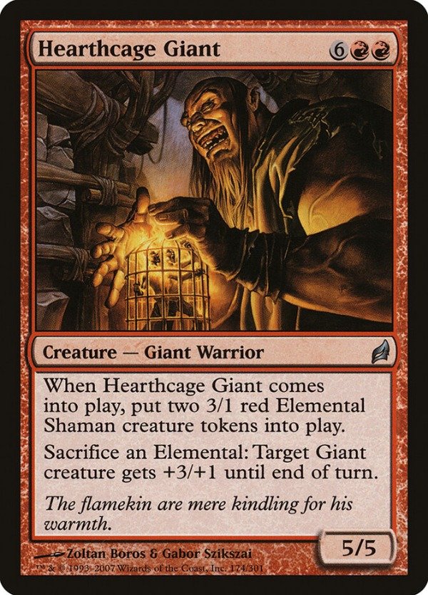 Producto - Hearthcage Giant #174  Lorwyn