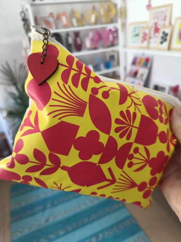 Producto - Neceser Naturaleza / Rojo Fuego + Amarelo Limón - 3