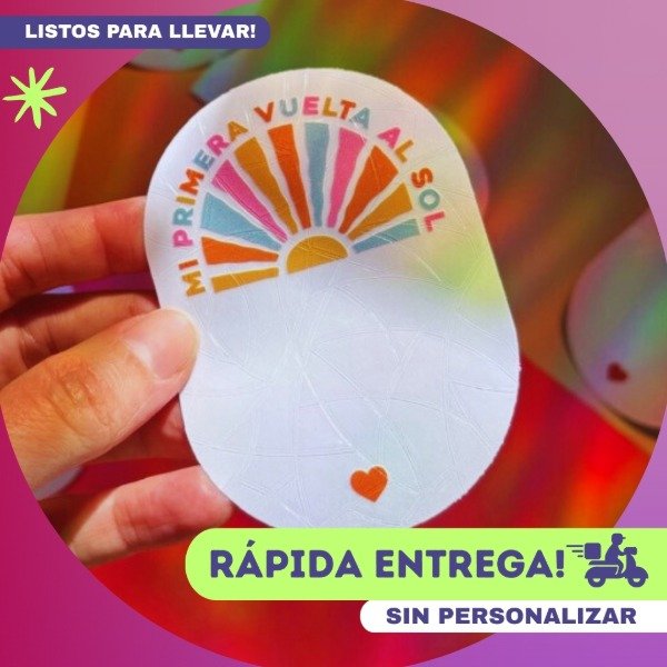 Producto - Primera Vuelta al Sol / SIN PERSONALIZAR
