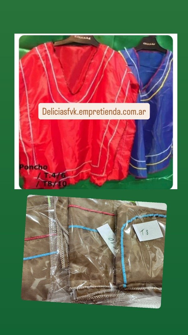 Producto - Ponchos económicos