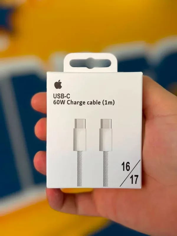 Producto - Cable de carga USB-C Apple 60W 1 metro