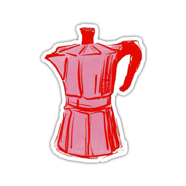 Producto - Sticker Generales Diseño 443 Cafe