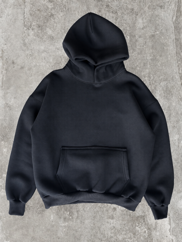 Producto - Hoodie negro liso