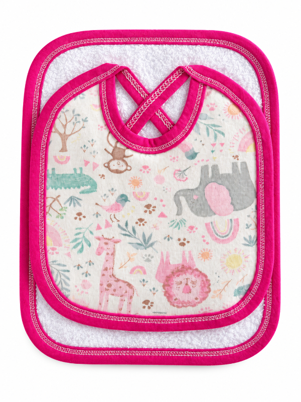 Producto - Babero con Babita fucsia