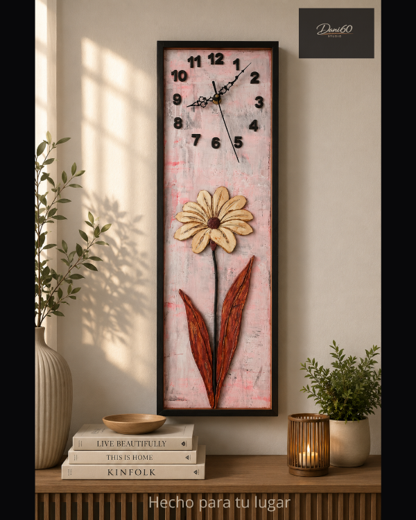 Producto - Reloj Artesanal Flor Silvestre