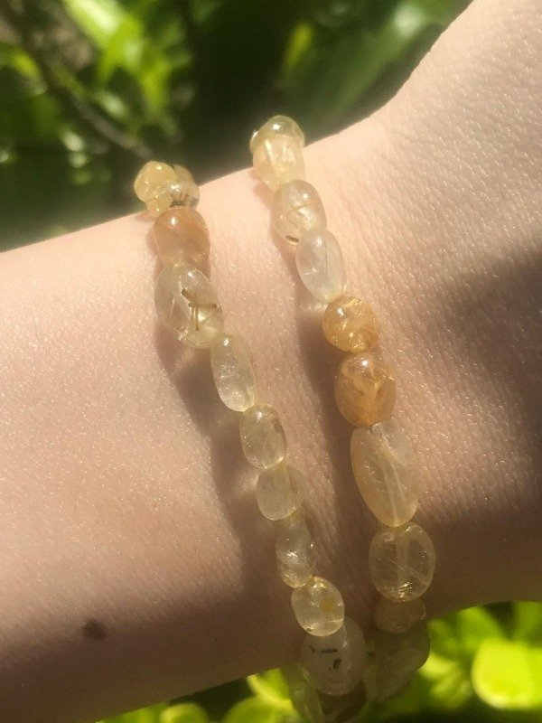 Producto - PULSERA ELÁSTICA DE CITRINO