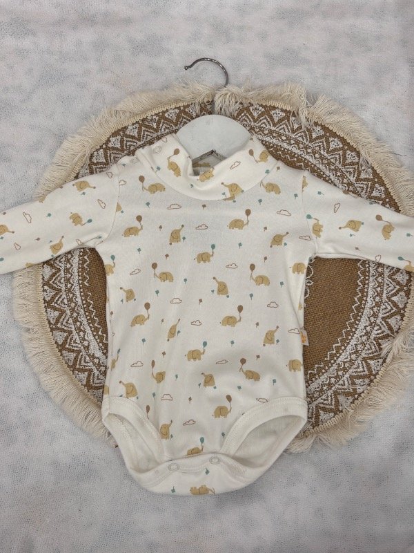 Producto - Body polera NARANJO elefante