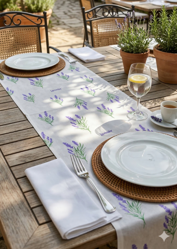 Producto - Camino de Mesa de Papel Airlaid Estampado - 0