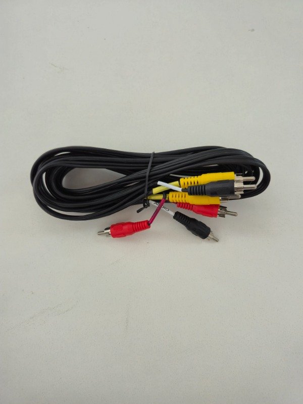 Producto - Cable Audio/Video Coaxil 3 RCA x 3 Metros Noga AC-3033