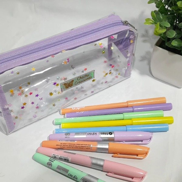 Producto - Cartu box cristal estrellas lila