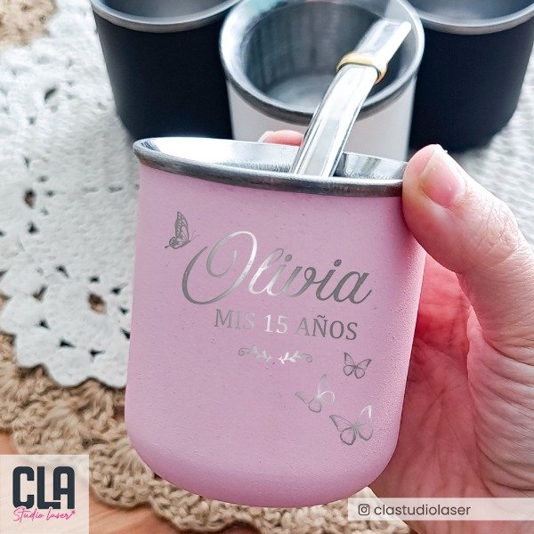 Producto - 10 Mates Grabados Souvenir