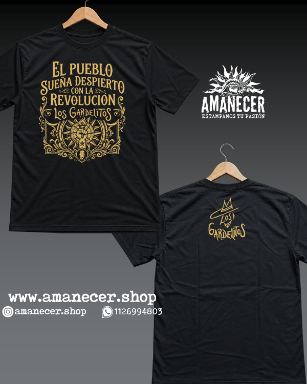 Producto - Remera Los Gardelitos El Pueblo sueña despierto - 0