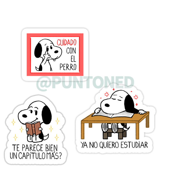 Producto - Stickers de SNOOPY 02