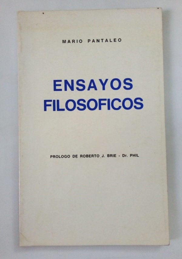 Producto - Ensayos filosóficos - Mario Pantaleo - Don Bosco 1985