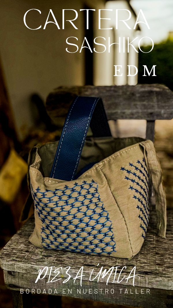 Producto - Cartera Sashiko 2