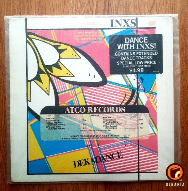 Producto - Dekadance Inxs Vinilo Maxi (USA) - 0