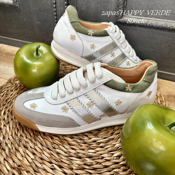 Producto - ZAPATILLAS HAPPY VERDE