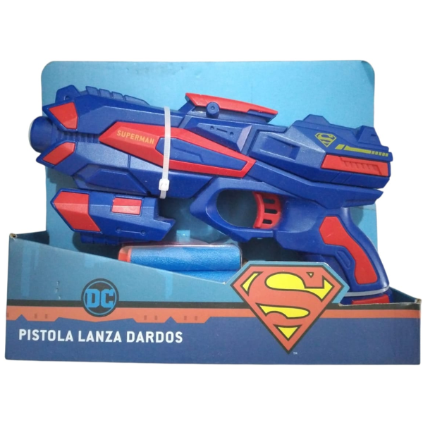 Producto - PISTOLA LANZA DARDOS SUPERMAN - 0