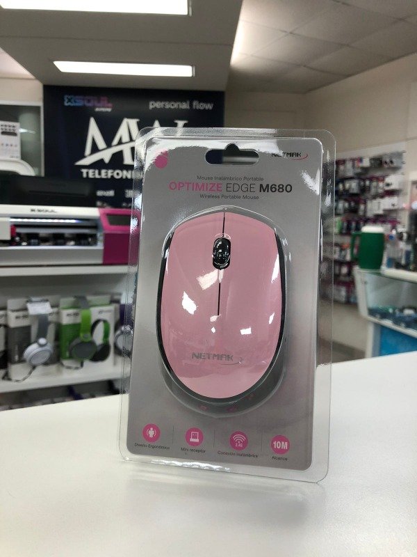 Producto - Mouse Inalambrico Netmak NM-M680