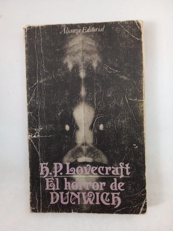 Producto - El horror de Dunwich - H P Lovecraft - Alianza 1980