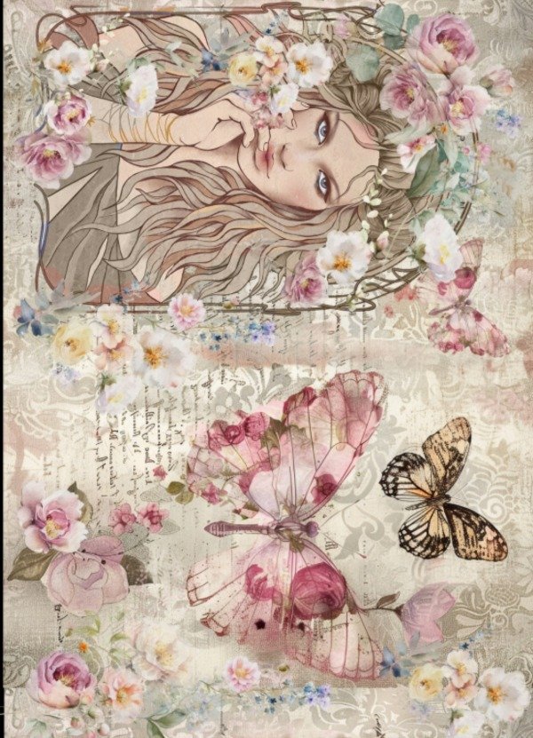 Producto - Lamina de Seda Sublimable FEMME2