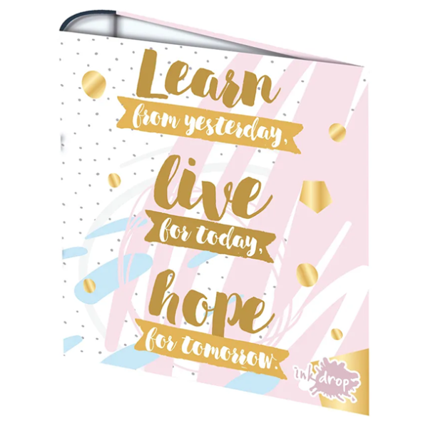 Producto - Inkdrop - Carpeta Escolar "Live for today"
