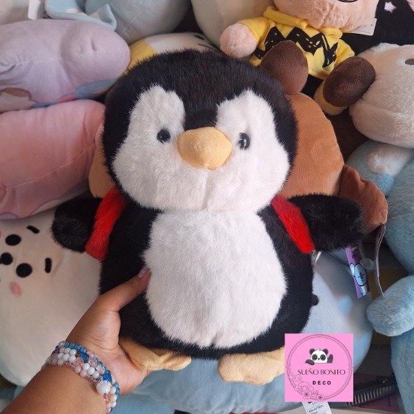 Producto - Peluche PINGÜINO con mochila