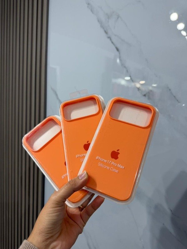 Producto - SILICONE CASE NARANJA IPHONE 17PRO / PROMAX