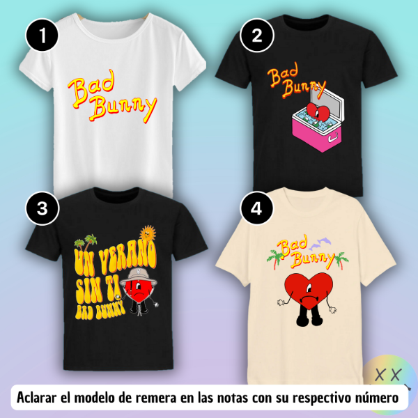 Producto - Remeras Bad Bunny #1