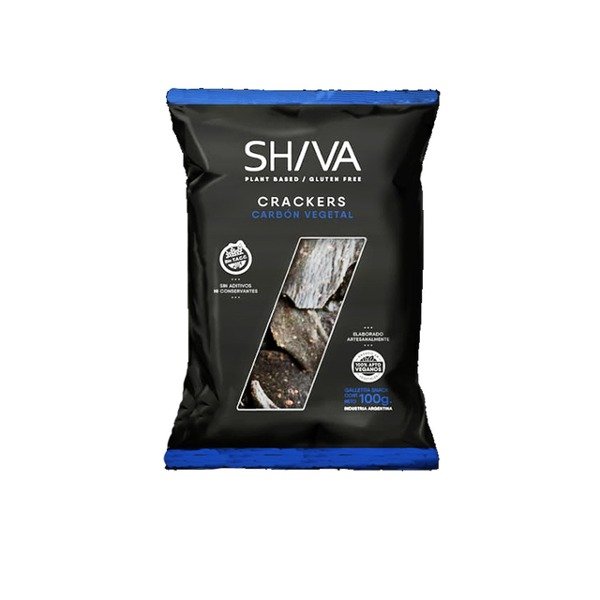 Producto - Crackers Carbón Vegetal Shiva