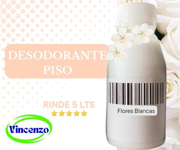 Producto - DESODORANTE PISO FLORES BLANCAS