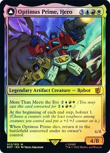 Producto - Optimus Prime, Hero // Optimus Prime, Autobot Leader (Foil)