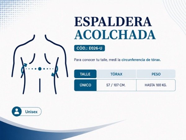 Producto - Corrector de Espalda Acolchado - 2