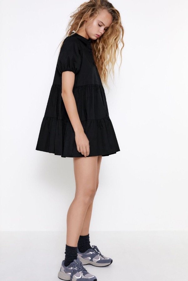 Producto - Vestido mini con volados Zara