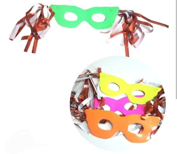 Producto - Antifaz con fleco x 10 u.