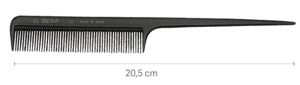 Producto - EUROSTIL PEINE DE COLA PROF. 20.5 REF 50114